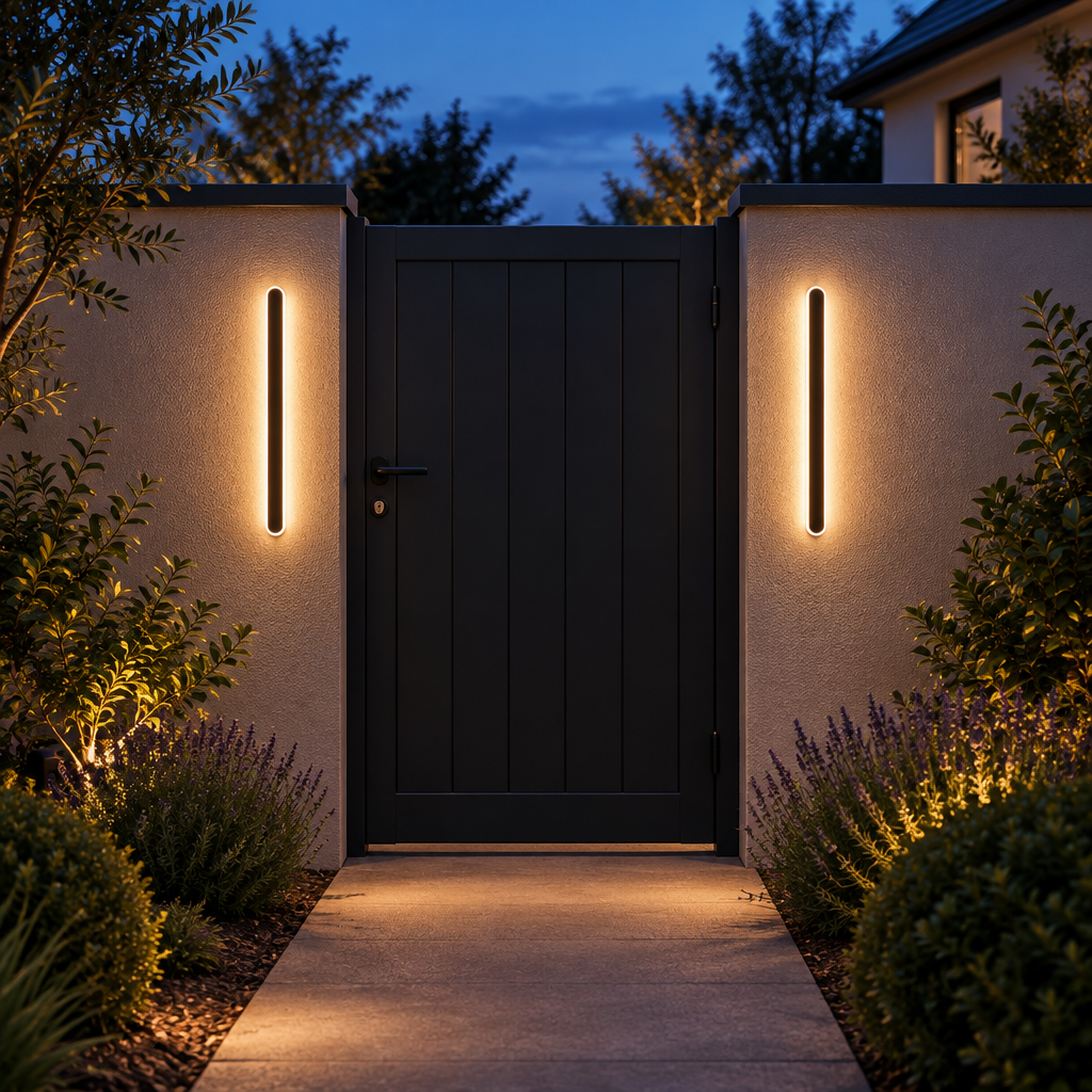 riqi-linear-oval-outdoor-wall-light-40cm-pair-either-side-garden-gate-dusk