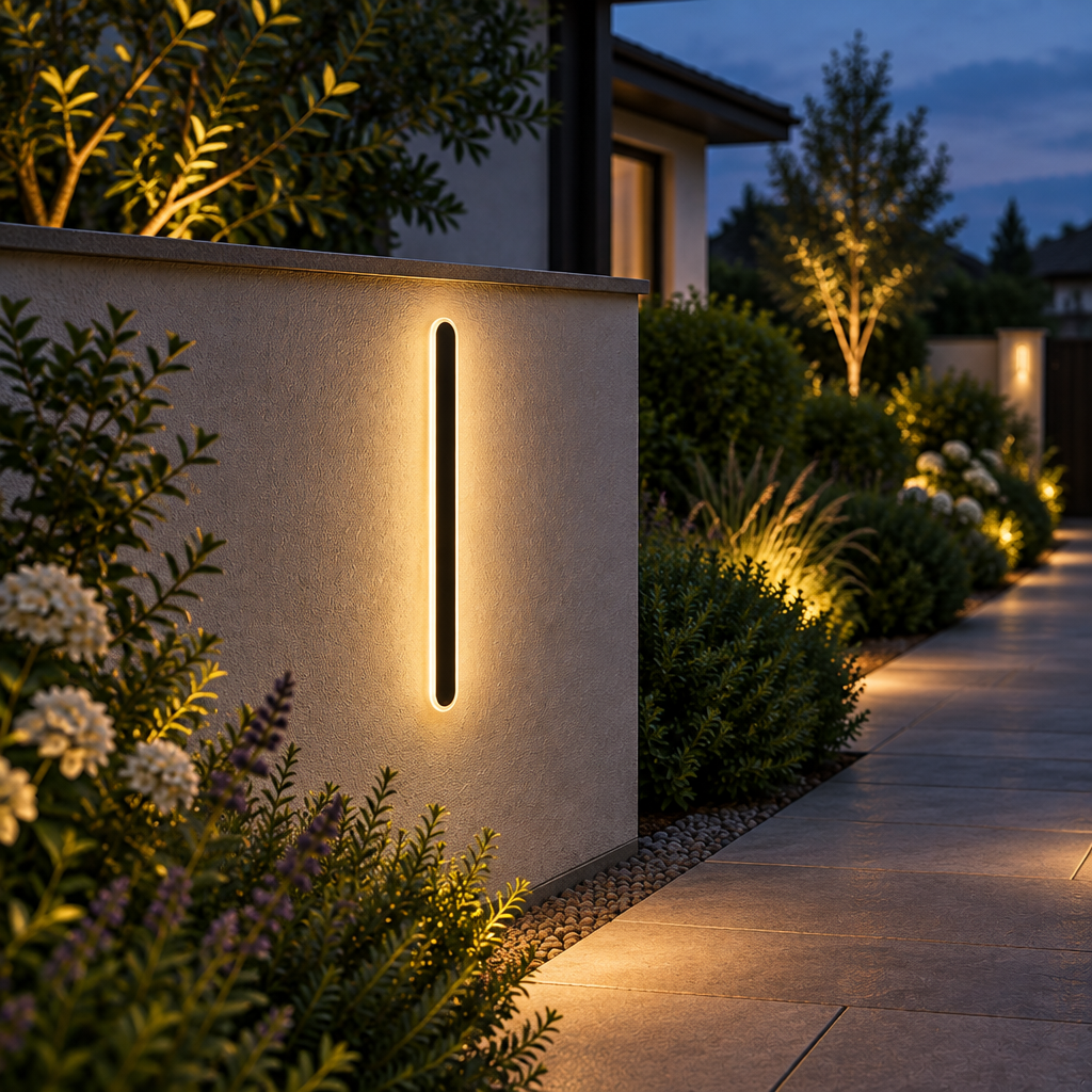 riqi-linear-oval-outdoor-wall-light-60cm-garden-wall-pathway-dusk