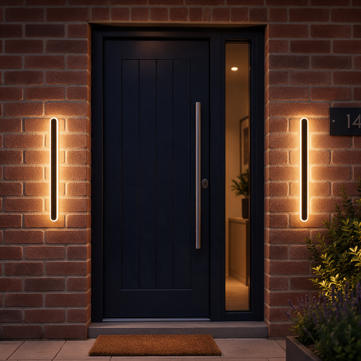 riqi-linear-oval-outdoor-wall-light-30cm-pair-either-side-front-door-night
